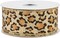 RG Ribbon: 1.5" Metallic Leopard Print Wired Ribbon for Bows, Wreaths, Crafts, and Decorations - Valentine's Day, Christmas